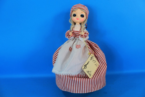 Doll By Bradley Muñeca Con Caja Musical Vintage 1970´s 1