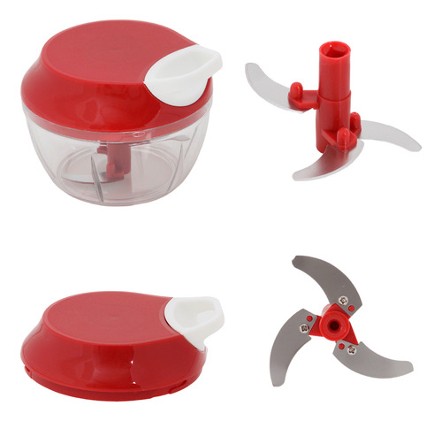 Mini Processador Triturador De Alho Legumes Grande Portátil