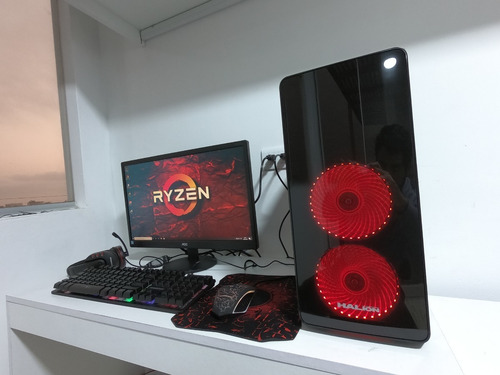 Pc Gamer Completa Ryzen 3 3200g + Monitor Hd 22 Pulgadas