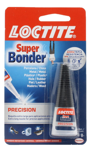Adhesivo Instantaneo Cianolacrilato Loctite 414 Super Bonder