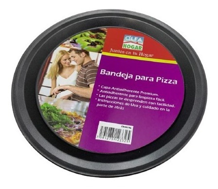 Bandeja Plato Pizza Teflon 26cm Alfa Hogar A. 1932 Xavi