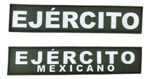 Comprar Insignias Pvc Ejercito Mexicano Color Verde Militar Tactico