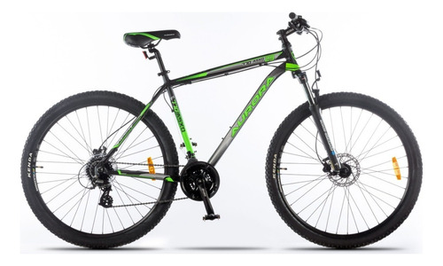 Bicicleta Aurora 770 Asxd R29 24v Color Verde Tamaño Del Cuadro 48 Cm