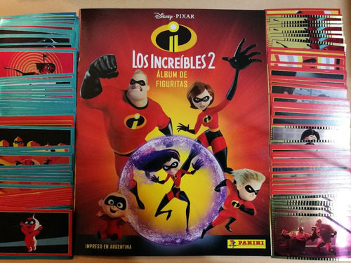 Album Los Increibles 2 Completo Todas A Pegar Excelente!!!!!