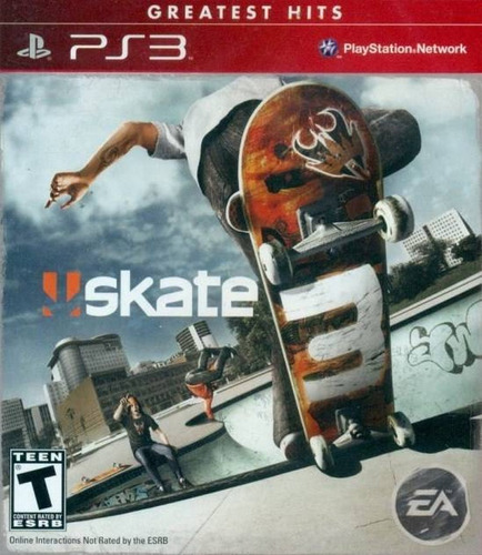 Skate 3 Nuevo Playstation 3 Ps3 Físico Garantia Vdgmrs