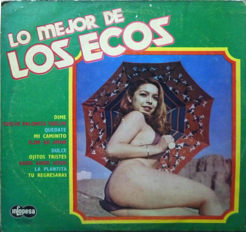 Vinilo Ecos, Los - Lo Mejor De (1ª Ed. Perú, 1976)