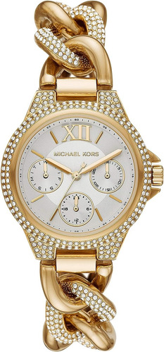 Reloj Michael Kors Mk6842 Camille Dorado P/mujer