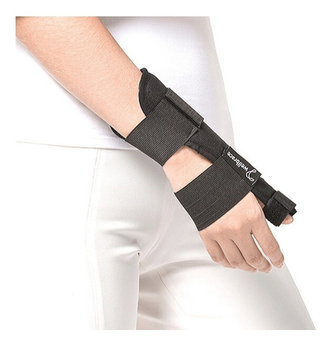 Inmovilizador Ferula Pulgar Talle Unico Tendinitis Ptm Cuot Color Negro