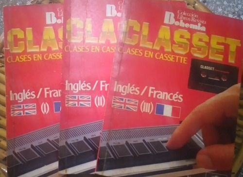 Classet Clases En Cassette Ingles/francés I, Ii, Iii, Iv Y V