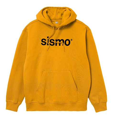 Buzo Sismo Nuevo Authentic Hood Oversize Frisa Yellow 2274