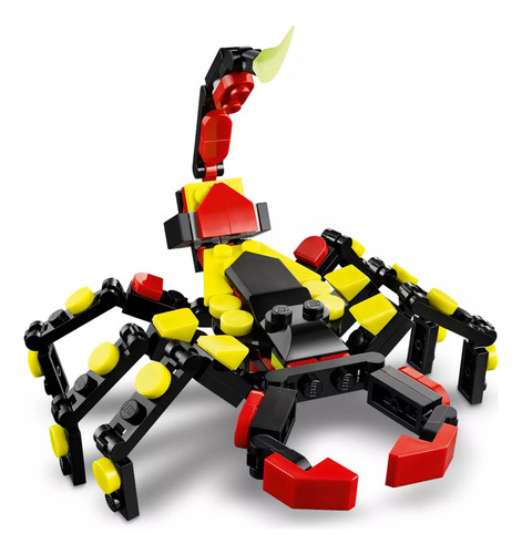 Lego Creator 3 Em 1 Surprising Spider - 153 Peças Versão Do Personagem Aranha Surpreendente