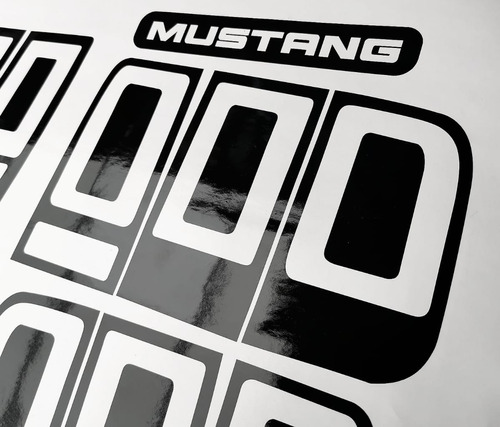 Stickers Para Calaveras Mustang 2005-2009 3 Piezas