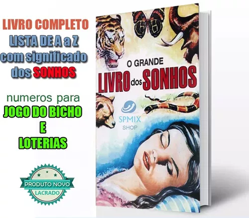 O maravilhoso livro dos sonhos e jogo do bicho - Livros