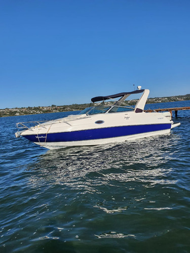 Lancha Focker 255 Cabinada Ano 2007 Motor Evinrude 200