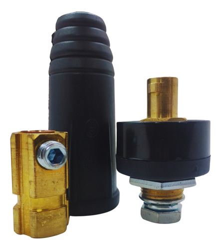 Conector Macho 13mm (painel) Femea 13mm (cabo)