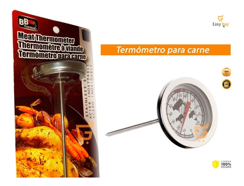 Termometro Análogo Punzón Alimentos Cocina Temperatura