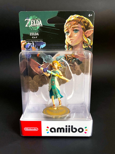 Princess Zelda Tears Of The Kingdom Amiibo (Usado)