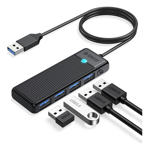 Concentrador Usb 3.0, Concentrador Usb Orico De 4 Puertos Co