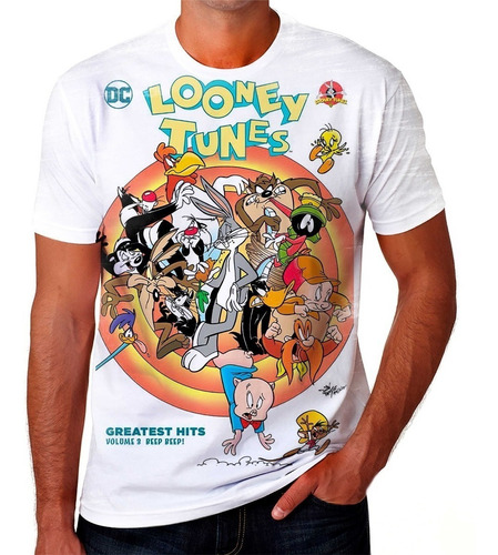 Camiseta Looney Tunes Série Animação Desgaste #27