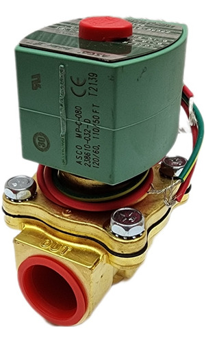 Válvula Solenoide Asco 3/4 110 Volts Usos Generales Nc