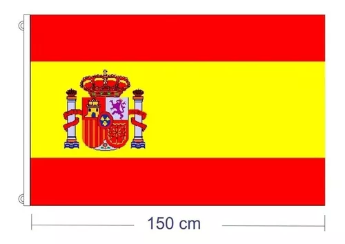 Calma Playa Locomotora Bandera España 90*150cm Envio A Nivel Nacional | Envío gratis