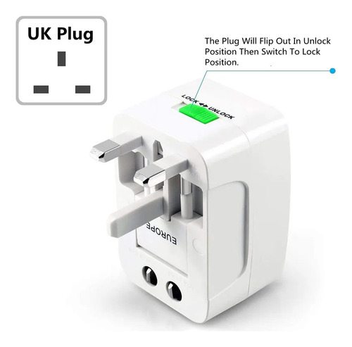 Adaptadores De Enchufe Universal Para Viajes 1500w Eu Usa Ch
