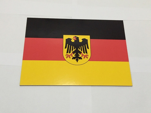 Placa Quadro Decorativo Da Bandeira Da Alemanha Ocidental 
