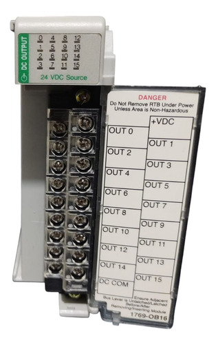 1769-ob16 Allen-bradley Compactlogix Output Module 16-pts (Usado)