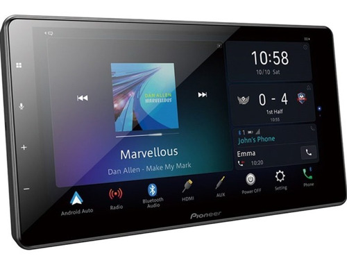 Pioneer Autoradio Bluetooth Dmh-zs9350bt