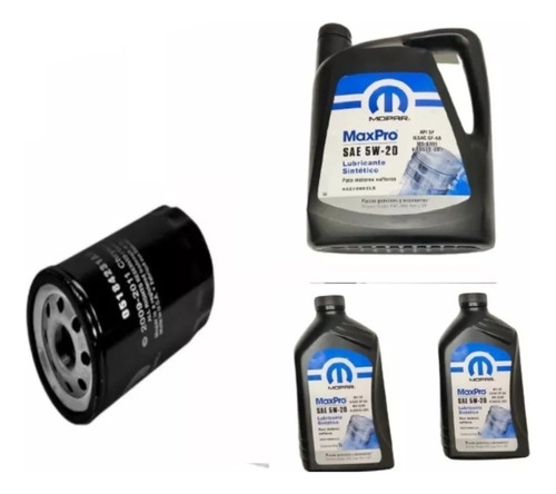 Kit De Filtro Y Aceite Mopar Jeep Cherokee 3.7 Original