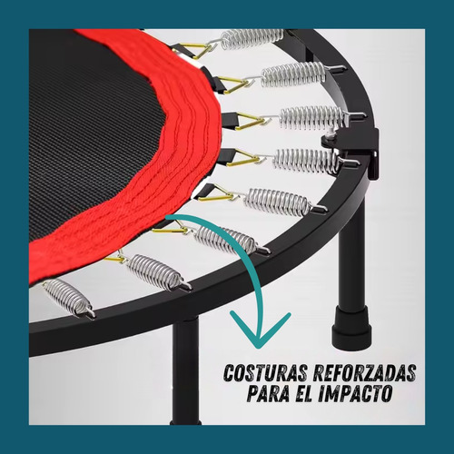 Mini Tramp Deportivo Cama Elastica Plegable C/cubre Resortes