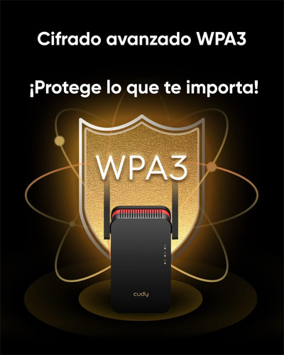 Extensor Wi‑Fi6 AX3000 Cudy RE3000– Compatible con Cualquier Router, Puerto Gigabit, Hasta 50 Dispositivos, Compatible con Mesh y Ethernet Backhaul Doble Banda Puerto Gigabit
