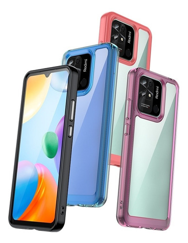 A Funda De Acrílico+tpu Para Xiaomi Redmi 10c