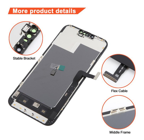 Zc Compatibility Para iPhone 13 Pro Max Dd, Pantalla Oled