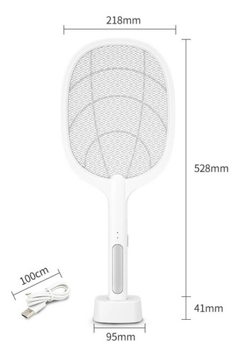 .raqueta Matamoscas Eléctrica Usb.