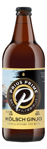 Cerveja artesanal Prius Prime Ginjo Kölsch 600ml