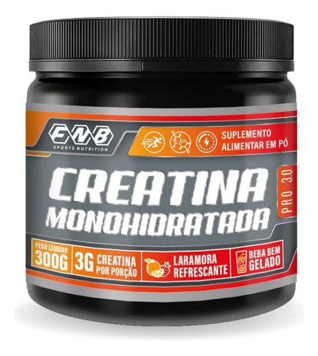 Creatina Monohidratada Sabor Laramora 300g Flora Nativa Do