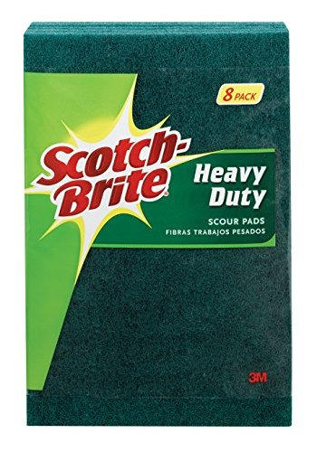 Scotch-Brite 1563721 Heavy Duty Scour Pad 6 Count