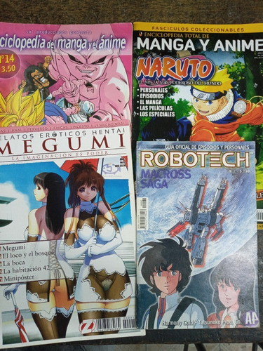 Imagen 3 de 4 de 10 Revistas Sobre Manga * Astroboy Caballeros Robotech *