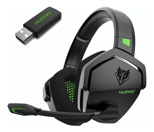 Occiam Audífonos Inalámbricos N35 Bluetooth Gamer Con Bajos Verdes