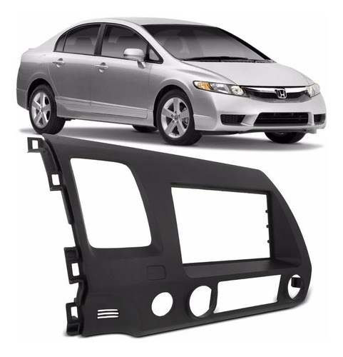 Imagen 4 de 9 de Marco Adaptador Estereo New Civic Honda Frente Mrho006
