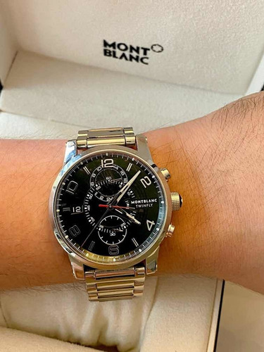 Montblanc Timewalker Twinfly Chronograph,43mm E 2 Pulseiras!