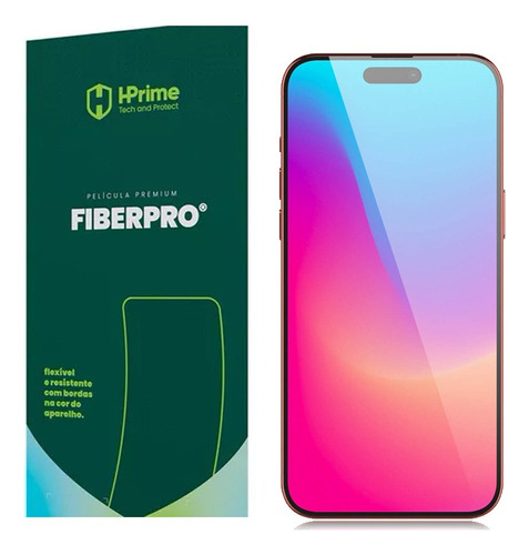 Pelicula Hprime Fibra Fiberpro Para iPhone 15 Pro Max