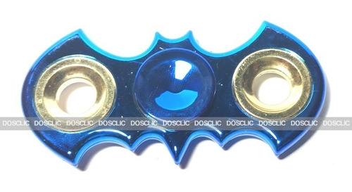 Fidget Spinners Metalico De Batman Azul Mayoreo