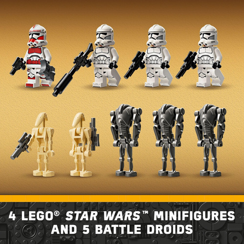 Juguete De Construcción Lego Star Wars Clone Trooper & Battl