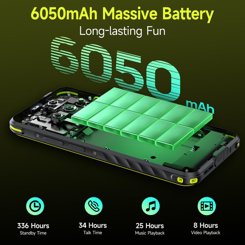 Smartphone Ulefone Armor X31 Rugged Desbloqueado De 12 Gb+128 Gb Oran