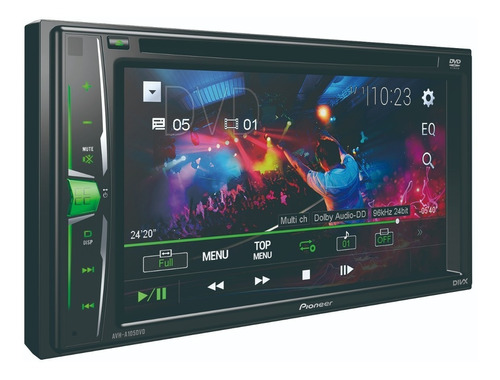 Radio Para Carro Pioneer Avh A105dvd Mp3 Usb Dvd