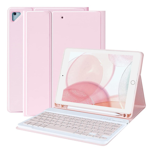 Funda Con Teclado Morecoo / Para iPad Air 9.7 / Pink