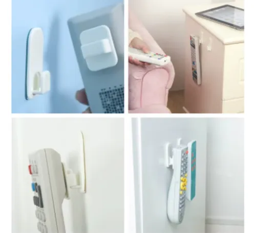 Enganches Para Colgar Doble Funcion Percha Autoadhesivo X2