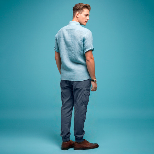 Jogger Cargo Con Bolsillos Cómodos Para Hombre